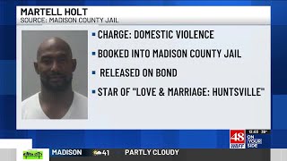 ‘Love amp Marriage Huntsville’ star Martell Holt arrested on domestic violence charge [upl. by Haisoj]