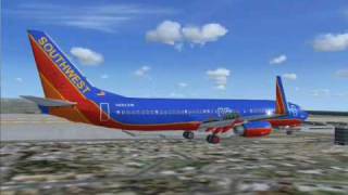 FSXSouthwest Airlines Las Vegas to Los Angeles [upl. by Gavette]