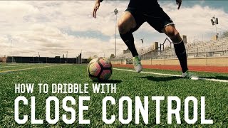 How To Dribble Like Messi  Close Control Dribbling  Fundamental Dribbling Technique Tutorial [upl. by Edouard]