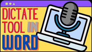How to use the Dictate Tool in Microsoft Word [upl. by Layla]