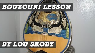 Bouzouki Lesson by Lou Skoby 03062008 [upl. by Otaner]