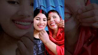 Ajambari Maya  Didi Baini 😍  Anita Khadka and Rita Khadka sisterslove viralshorts [upl. by Ashien]