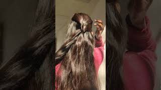 Open hair hairstyle wedding hairstyle shortsviral hairstyle hairtutorial shorts hair [upl. by Muhcan92]