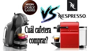 Nespresso VS Dolce Gusto  Que cafetera comprar [upl. by Bonaparte]