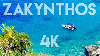 Beautiful Zakynthos Greece 2016  Shot on iPhone 6s Plus 4K [upl. by Mauralia]