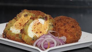 Dimer Devil  Deviled egg  Famous Bengali Street Food  Dimer Chop [upl. by Thar701]