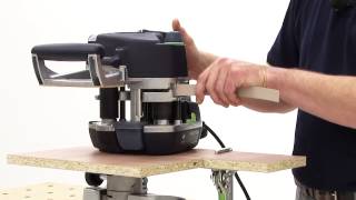 Festool KA 65 Conturo Edge Bander  Laminate Edging of an Inside Corner Demo  PTC Tools UK [upl. by Ahseyd]