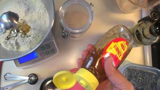 Whole Wheat Seeded Bread  Step 1 prepare the dough [upl. by Winona]