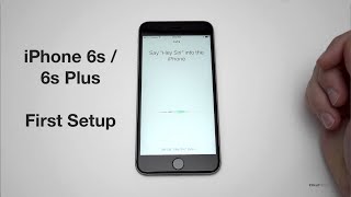 iPhone 6s Plus First Setup [upl. by Nyvar83]