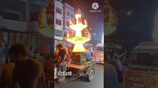 Naihati kali pujo carnival naihatikalipuja  naihati  shyamnagar  youtubeshorts [upl. by Artair]