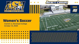 Averett womens soccer vs Randolph [upl. by Aihceyt]