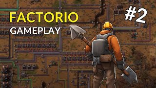 Factorio Gameplay sem comentário PTBR 2 [upl. by Airad]