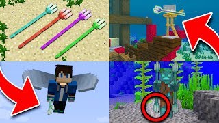 10 Things You Didnt Know About the TRIDENT in Minecraft [upl. by Acinimod535]