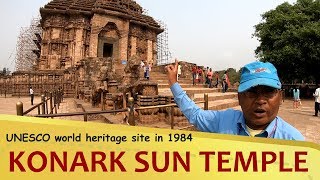 Giant Sun clocks at the Sun Temple Konark Odisha India [upl. by Lianne84]