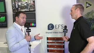 Editshare introducing EFS NVMe at NAB 2024 [upl. by Elrae]