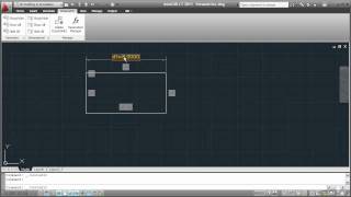 Parametric Constraints  AutoCAD LT 2011 [upl. by Anastasio]