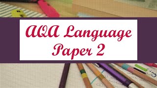 AQA Language Paper 2 Question 3 [upl. by Lelith]