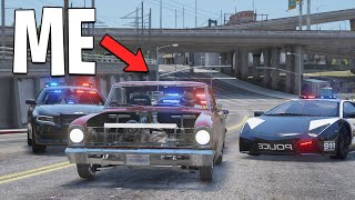 I Became A Getaway Driver with 1000HP Drag Car on GTA 5 RP [upl. by Nadabas220]