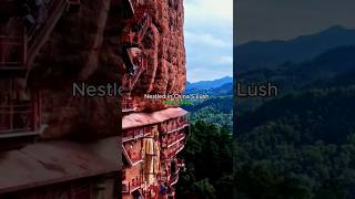 A Beautiful ancient Mountain Maijishan GrottoesChina 😍😍😍 mountains travel ancient [upl. by Ecineg]