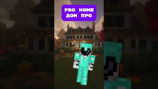 NOOB VS PRO VS HAKER MINECRAFT HOUSE [upl. by Eitnom]