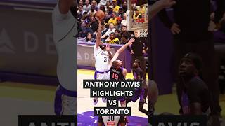 I Witnessed Anthony Davis DOMINATE the Toronto Raptors [upl. by Hedberg390]