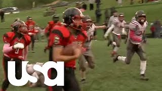 Aliquippa Scores Big Victory Over Ambridge  Friday Night Tykes  USA Network [upl. by Alakcim5]