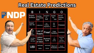 NDP Wins BC Housing Predictions Bingo Card [upl. by Arit]