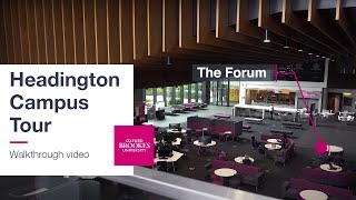 Headington Campus Tour  Oxford Brookes University [upl. by Acalia]