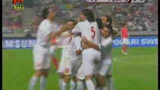 South Korea 1 1 Iran Full Highlights World Cup 2010 Qualifying 15062009 [upl. by Newol]