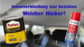 Welcher Kleber Innenraum neu beziehen Alcantara [upl. by Ahtilat415]