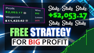 Free stake dice strategy and Giveaway for paid strategy astra [upl. by Av]