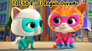 Temporada 1  Episodio 508  El Regalo Dorado  Supergatitos [upl. by Enelym]