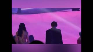 Jisoo and Suho SBS Gayo Daejun2018 moments [upl. by Abshier375]