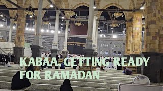 Kabaa Getting Ready For Ramadan [upl. by Heinrik75]