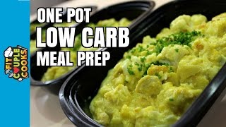 How to Meal Prep  Ep 42  LOW CARB CHICKEN MAC N CHEESE 350Meal [upl. by Angil]