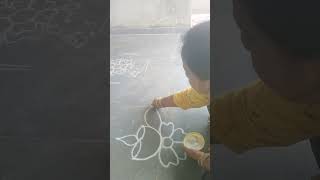 Diwali rangoli sumanasa vandita song viralvideo trending rangoli designsdiwali fashion [upl. by Annaigroeg]