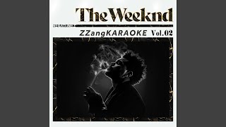 Scared To Live By The Weeknd Instrumental Karaoke Version [upl. by Yesak]