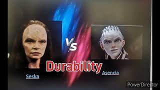 Seska Star Trek Voyager vs Asencia Star Trek Prodigy [upl. by Undry120]