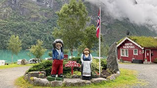 Pinoy in Norway Ito yung Gryta Camping site ng Olden Maganda siya at ang Daming mga Turista Silipin [upl. by Saravat489]