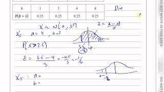 WST0101 IAL Edexcel S1 JunOct 2020 Q6 Discrete Random Variables [upl. by Tur]