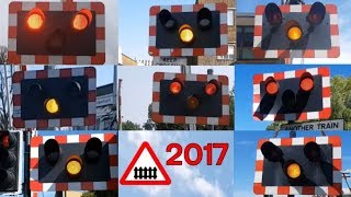 UK Level Crossings 2017 [upl. by Innis]