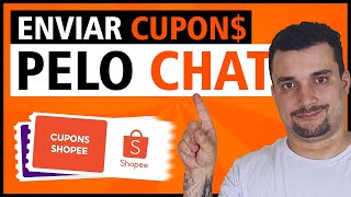 Shopee Como Enviar Cupom de Desconto pelo Chat da shopee Para o Cliente  Guia Tutorial e Completo [upl. by Noakes53]