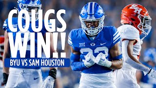 BYU Football vs Sam Houston Highlights  2023 [upl. by Fried]