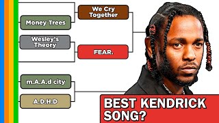 Our Kendrick Lamar Song Bracket [upl. by Eolc]