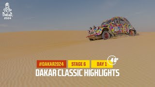 Dakar Classic Highlights  Stage 6  Dakar2024 [upl. by Alyosha937]