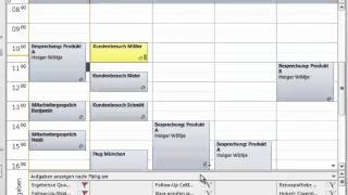 Lektion 32 Gruppieren AufgabenWochenansicht Kalenderwochen  OutlookVideoKurs [upl. by Cadmar]