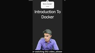 Introduction To Docker 🚚 shorts docker ytshorts [upl. by Llehsam]