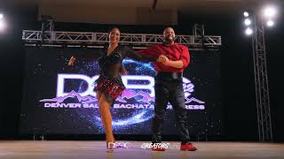 Alex and Desiree Performance  Denver Salsa Bachata Congress 2022 [upl. by Drawets960]