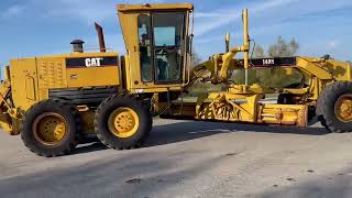 Caterpillar 140H motor grader [upl. by Peednam827]