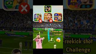 Efootball 25  Neymar vs Messi vs Ronaldo freekick shot challenge 😯🔥 efootball efootball2025 [upl. by Ardnala]